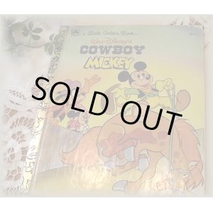 画像: 50%OFF ヴィンテージ絵本・COWBOY MICKEY